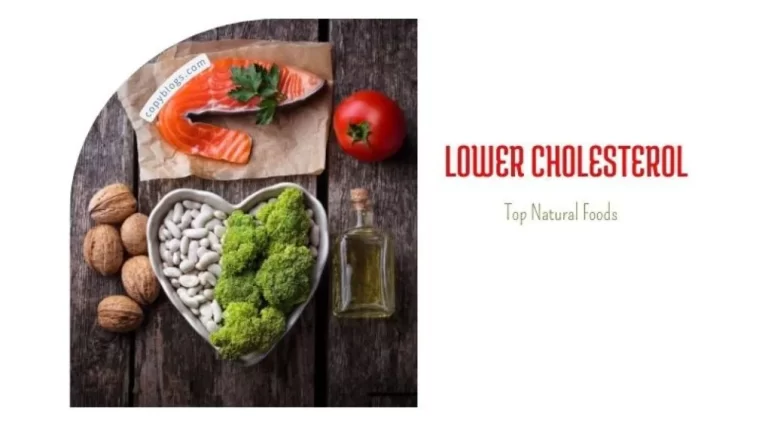 Natural Foods for High Cholesterol