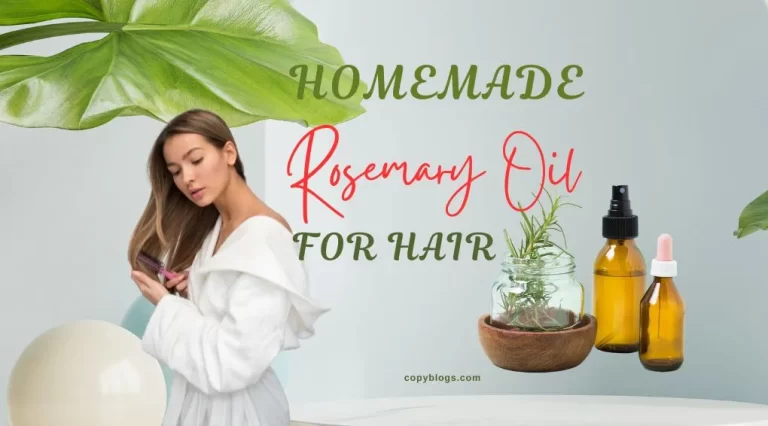 DIY Rosemary Oil for Hair