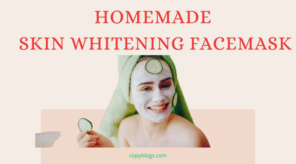 Homemade Skin Whitening Facemask