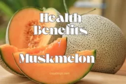 HEALTH BENEFITS OF MUSKMELON