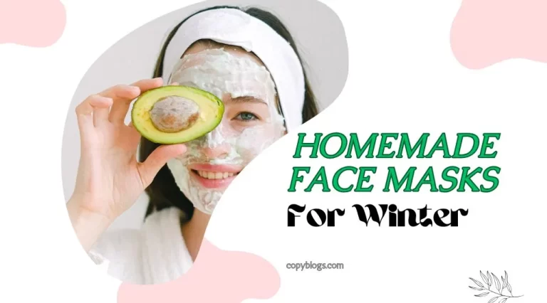 Homemade face masks for winter
