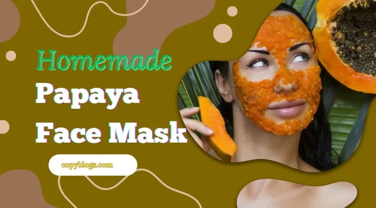Homemade Papaya Face Mask