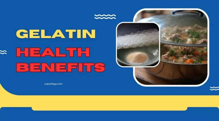 Gelatin Health Benefits