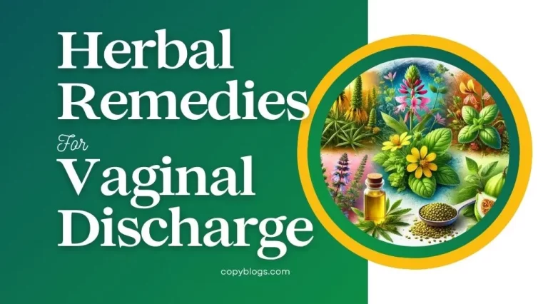best home remedies for vaginal discharge