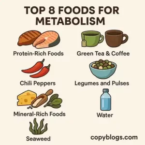 Top metabolism boosters in diet