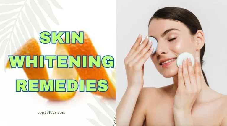 Homemade natural face whitening remedy with turmeric, honey, and lemon on white background